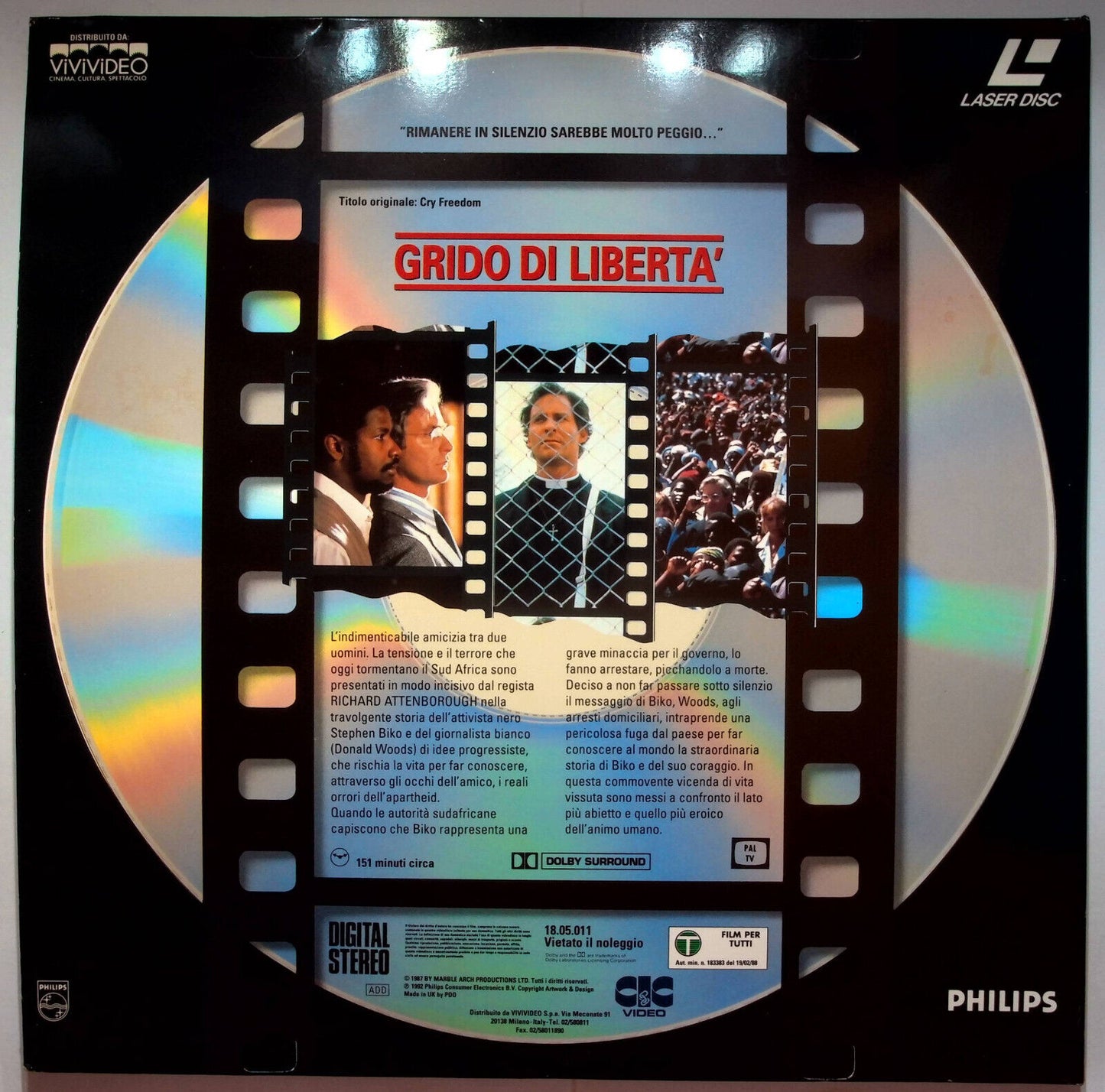 EBOND Grido Di Liberta - Laser Disc Pal