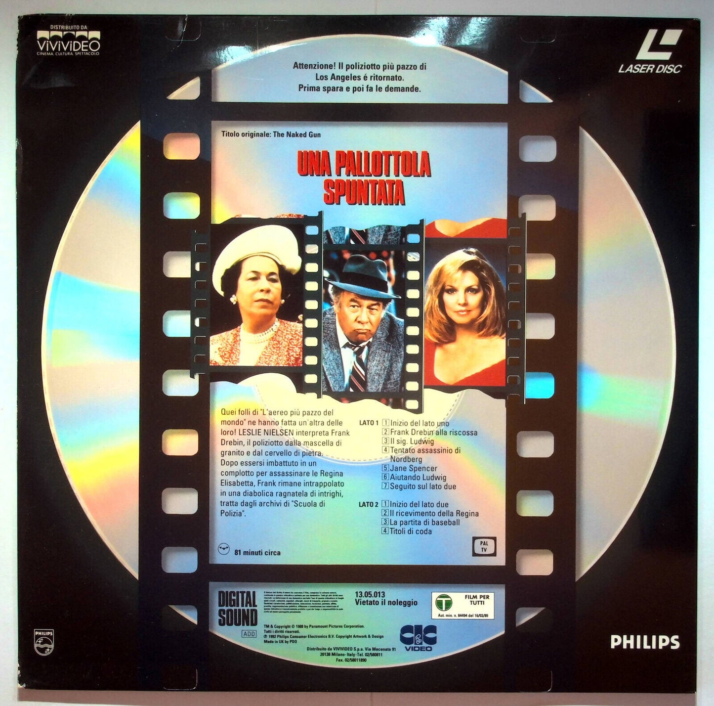 EBOND Una Pallottola Spuntata - Laser Disc Pal