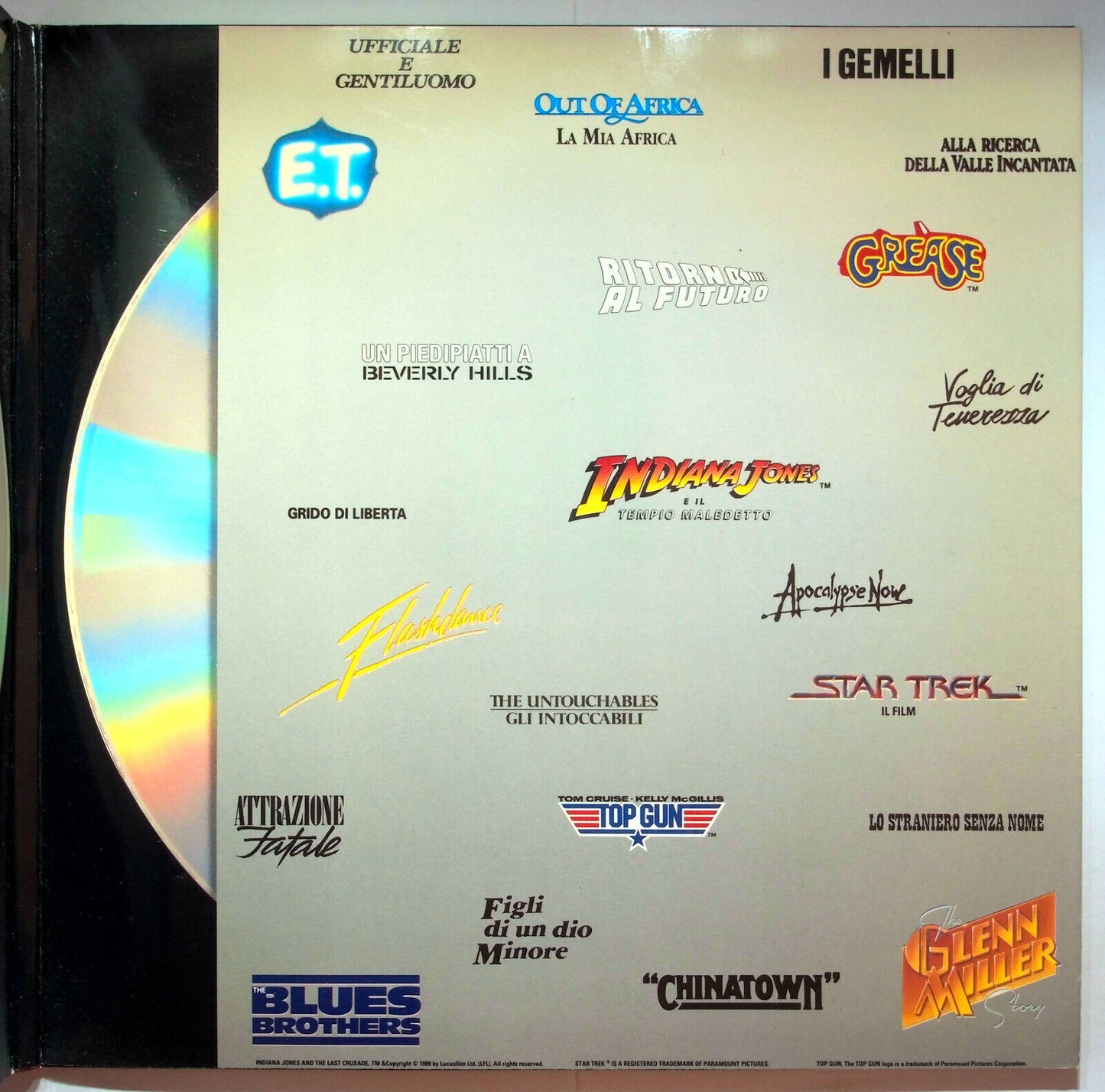 EBOND Indiana Jones E L'ultima Crociata - Laser Disc Pal