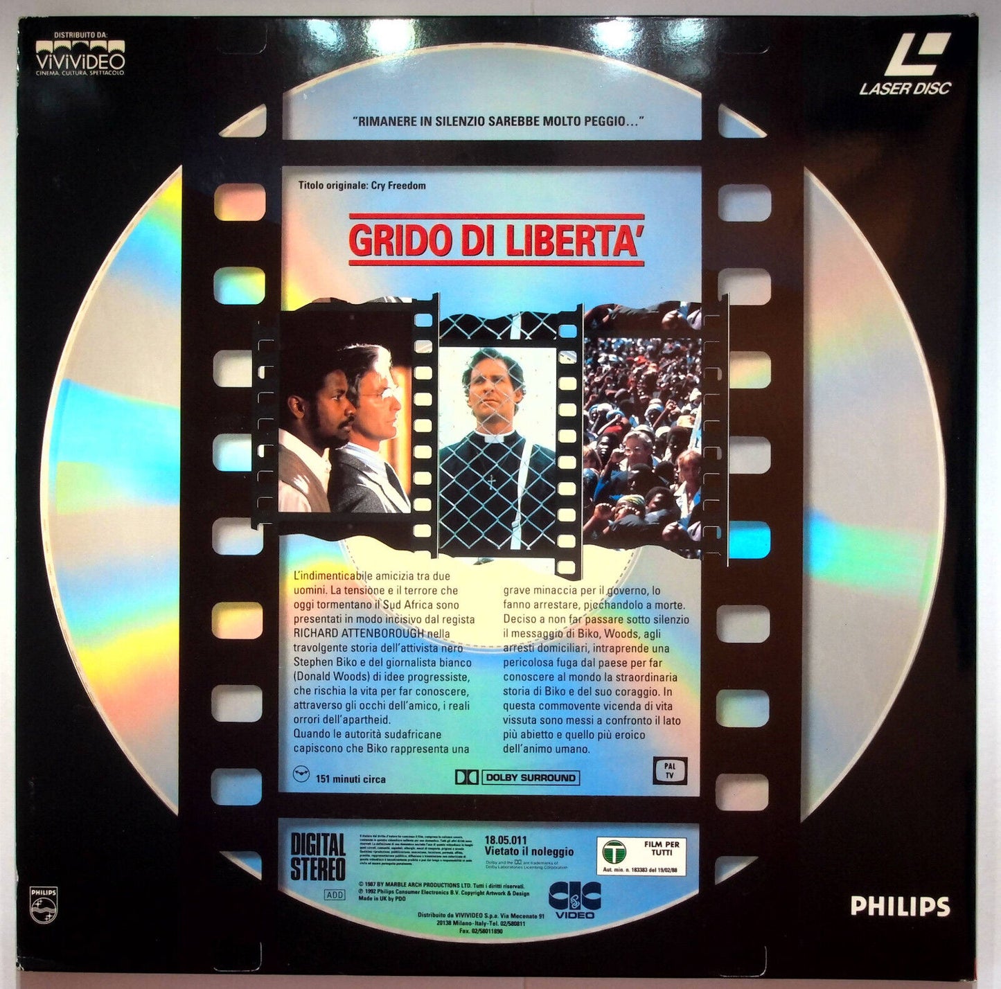 EBOND Grido Di Liberta - Laser Disc Pal