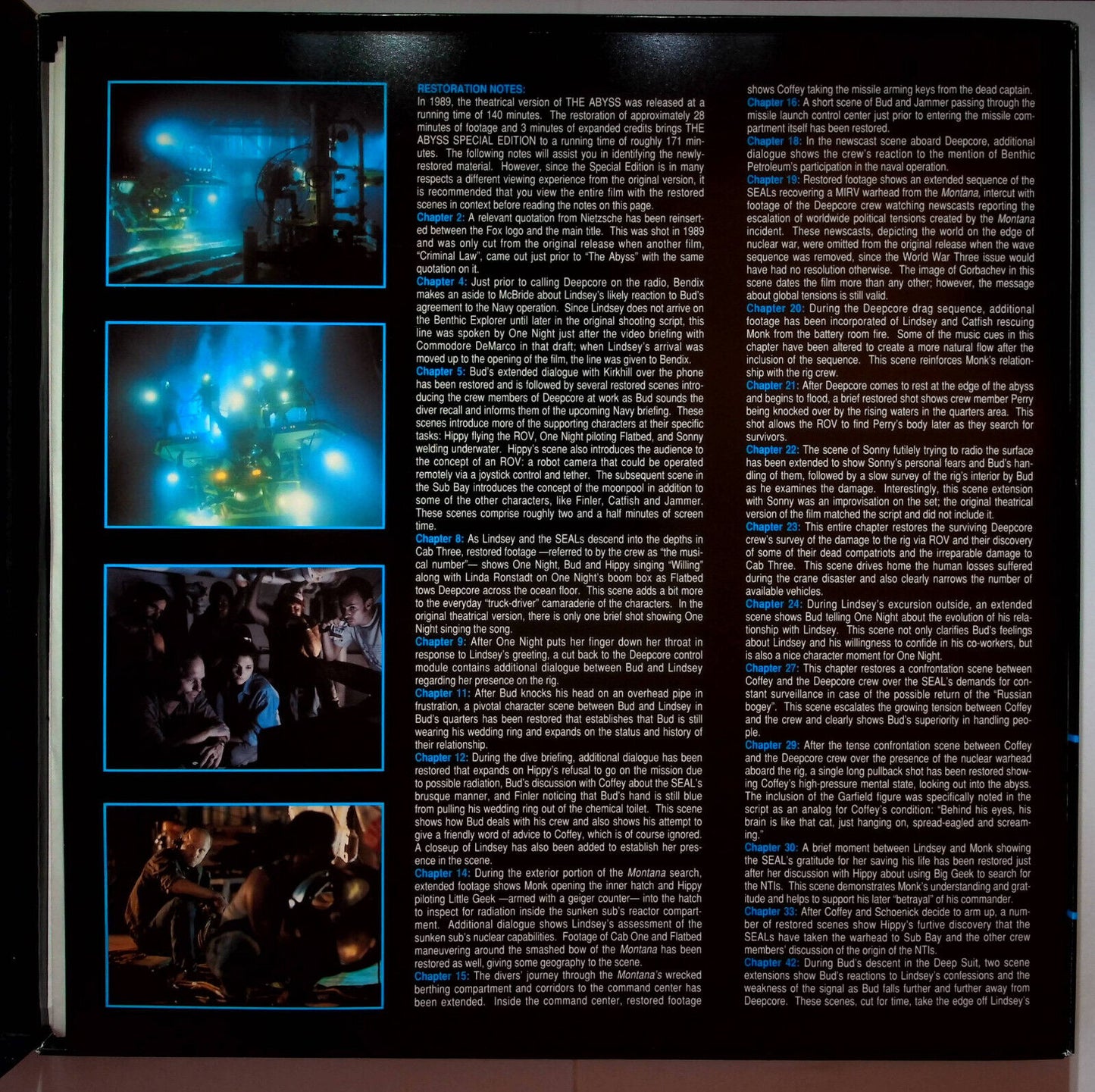 EBOND The Abyss - Special Edition - Laser Disc Ntsc