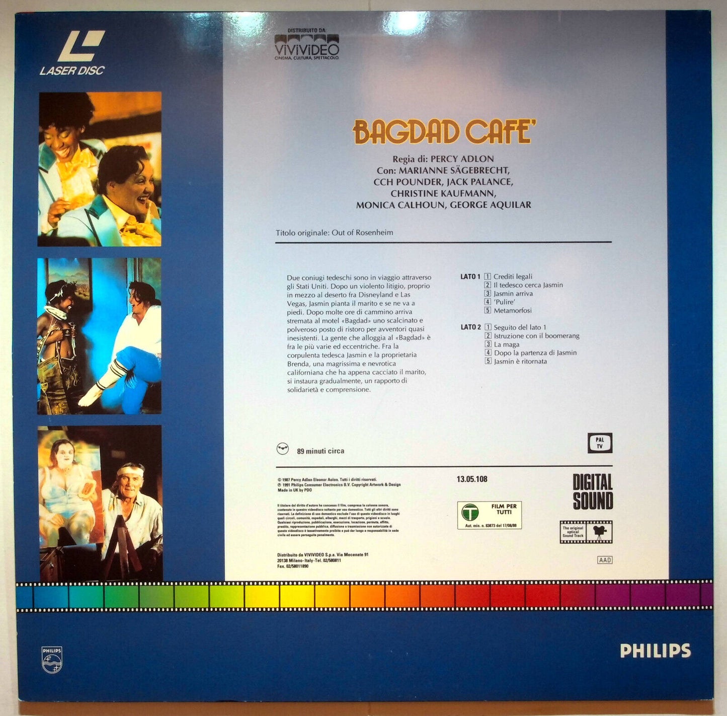 EBOND Bagdad Cafe - Laser Disc Pal
