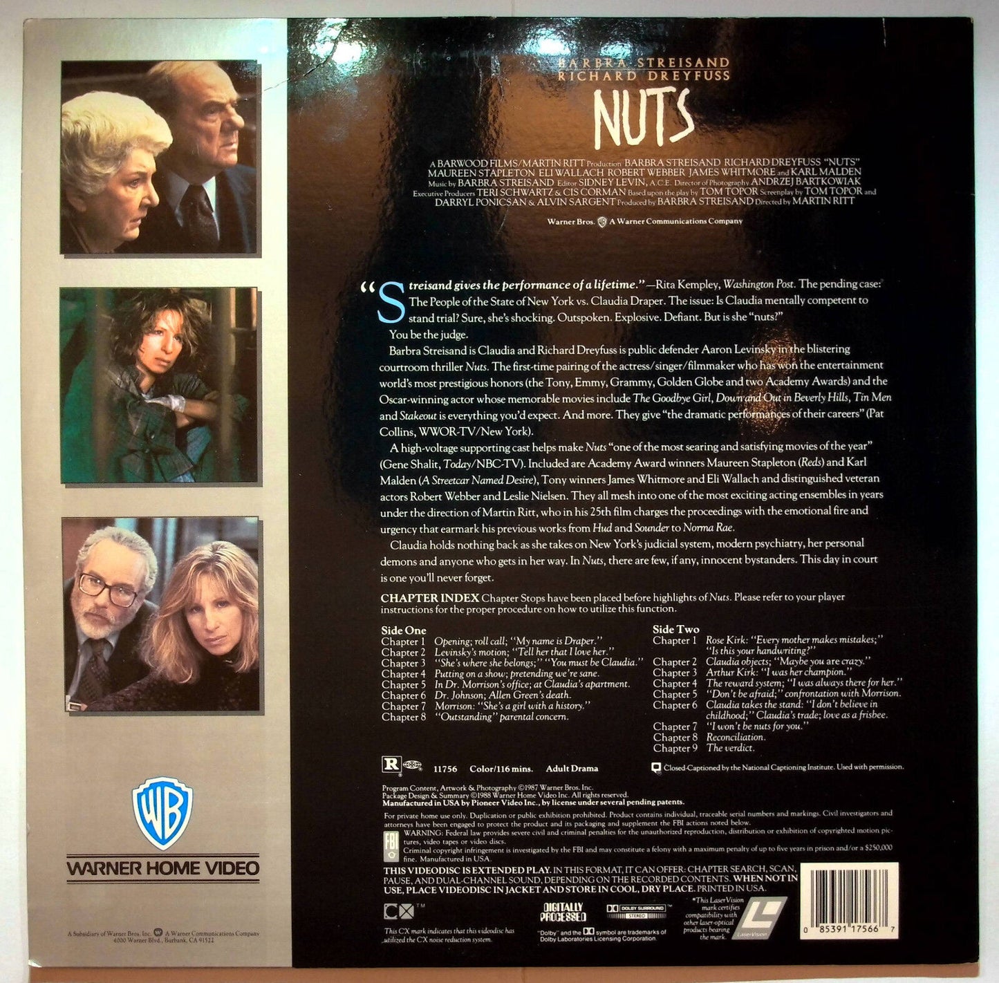 EBOND Nuts - Laser Disc Ntsc