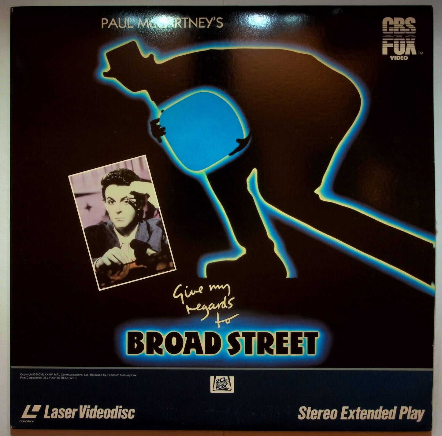EBOND Give My Regards To Broad Street - Laser Disc Ntsc