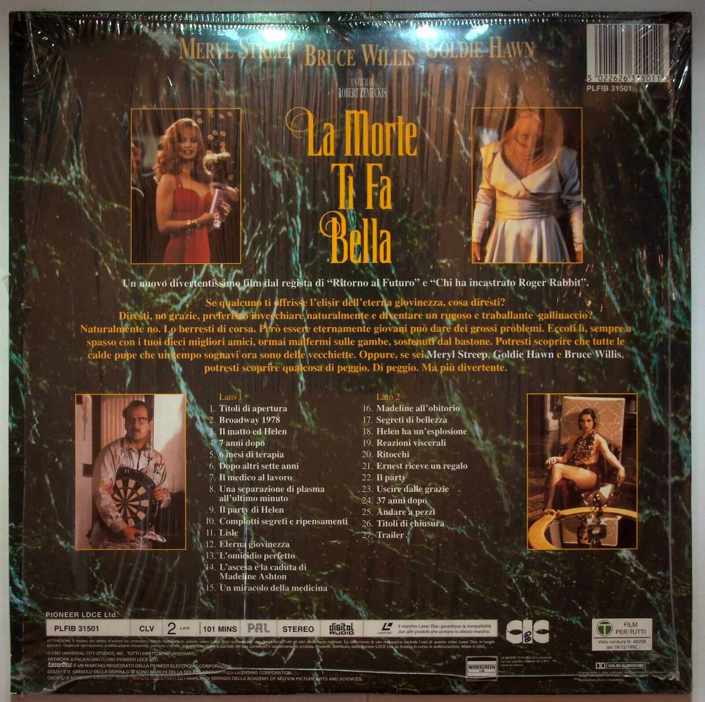 EBOND La Morte Ti Fa Bella - Laser Disc Pal