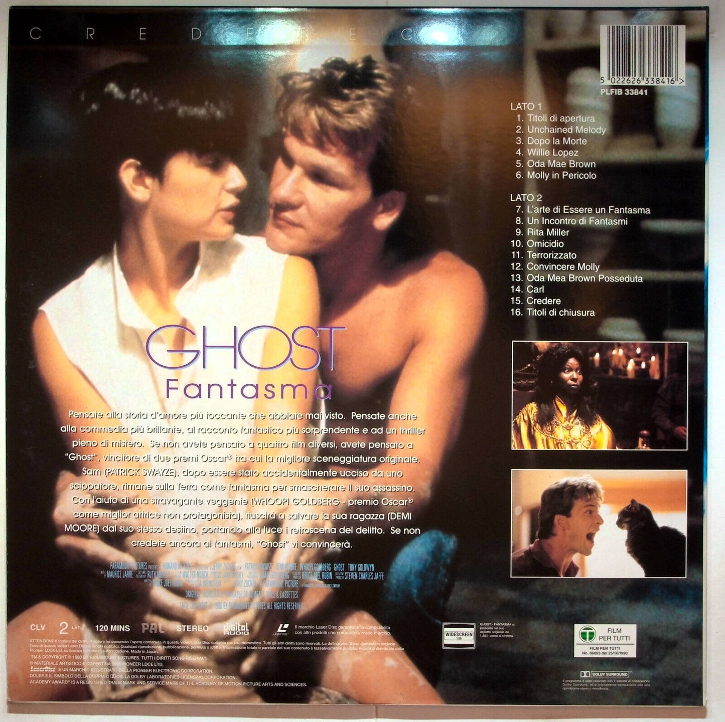 EBOND Ghost - Fantasma - Laser Disc Pal