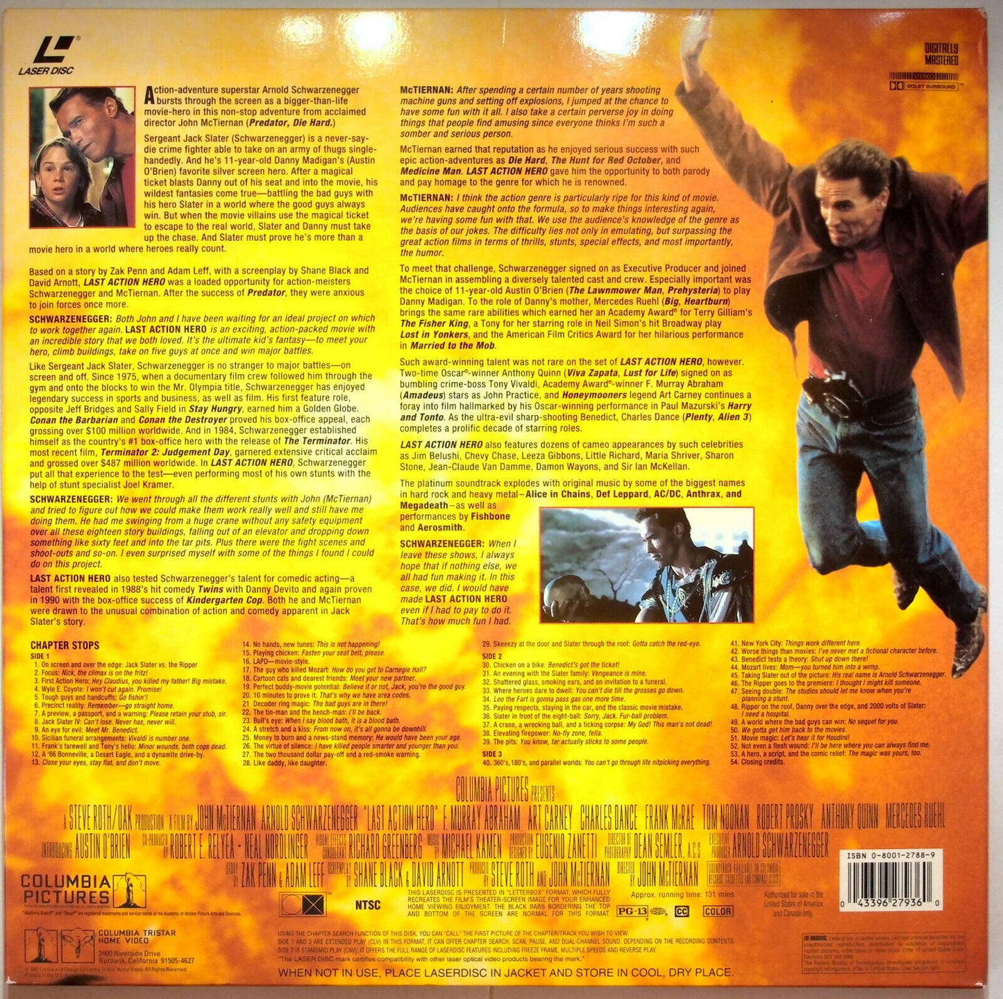 EBOND Last Action Hero - Laser Disc Ntsc