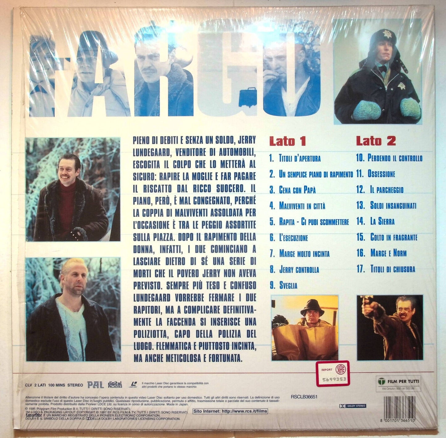 EBOND Fargo - Laser Disc Pal