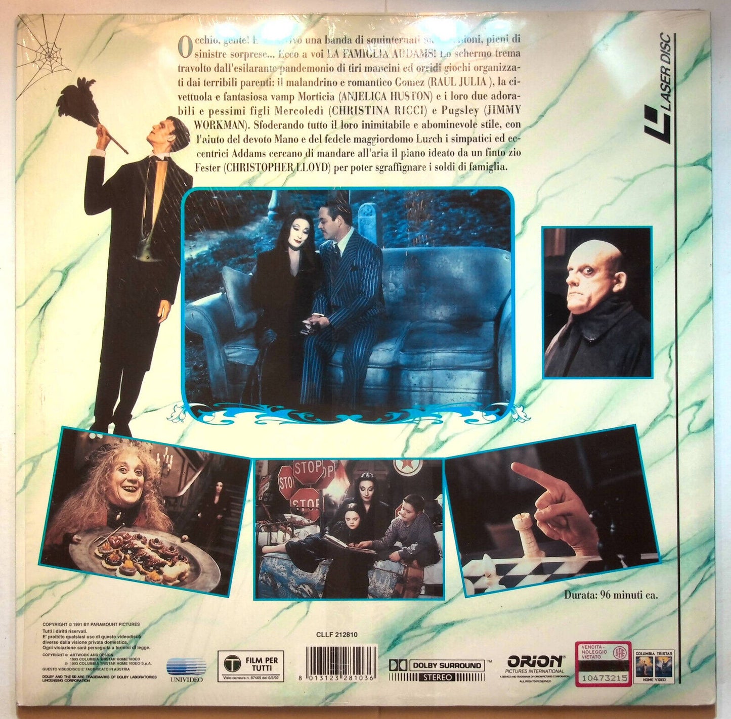 EBOND La Famiglia Addams - Laser Disc Pal