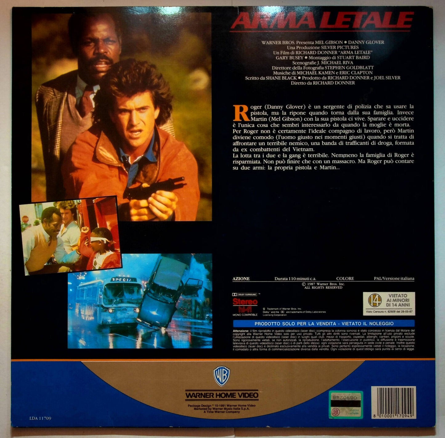 EBOND Arma Letale - Laser Disc Pal
