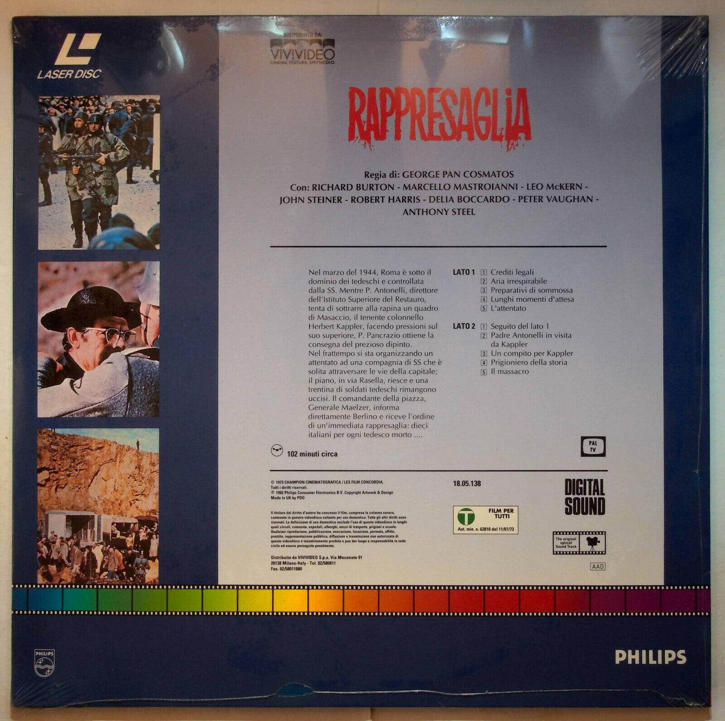 EBOND Rappresaglia - Laser Disc Pal