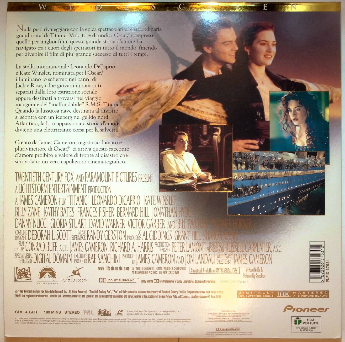 EBOND Titanic - Laser Disc Pal