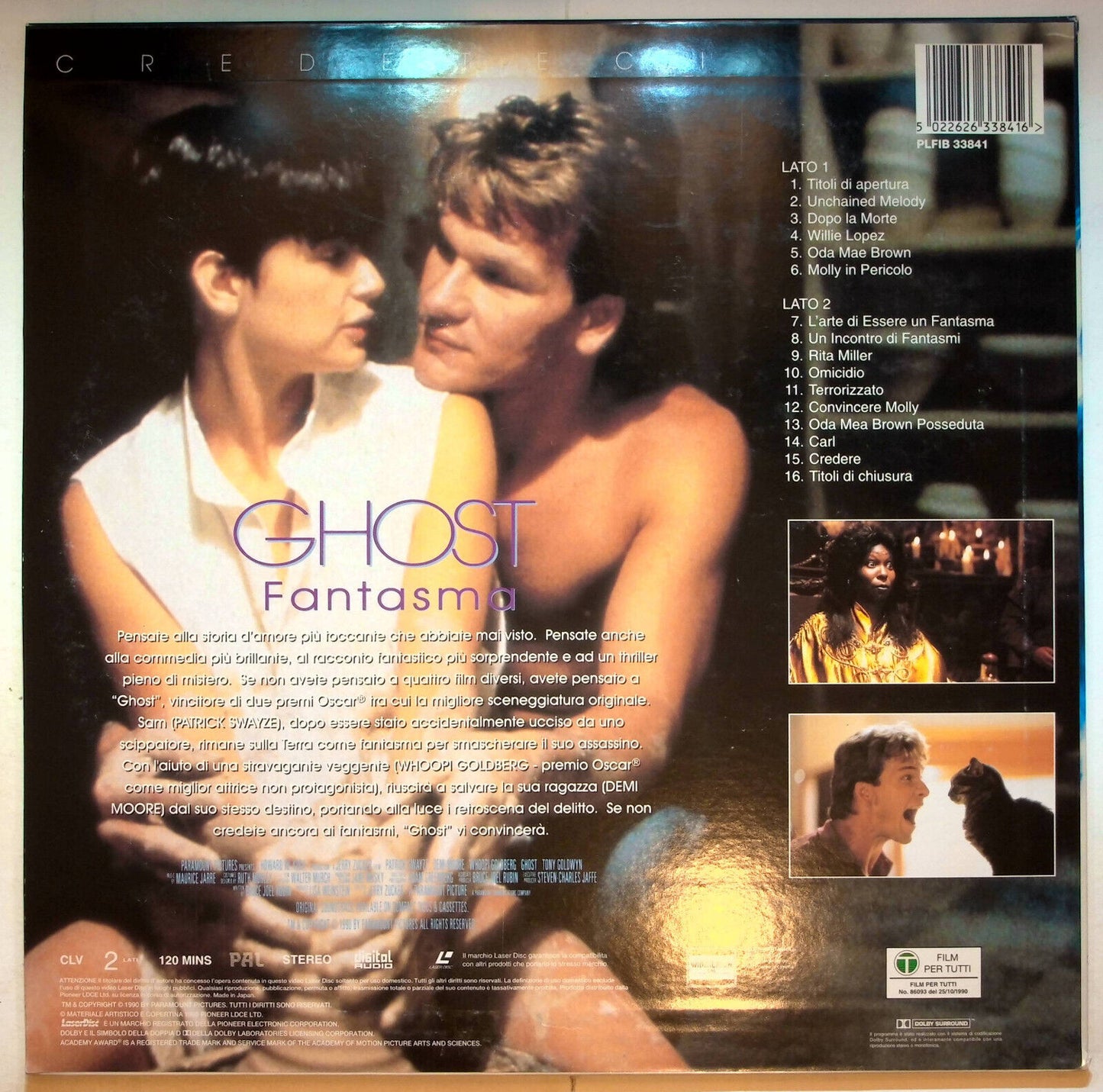 EBOND Ghost - Fantasma - Laser Disc Pal