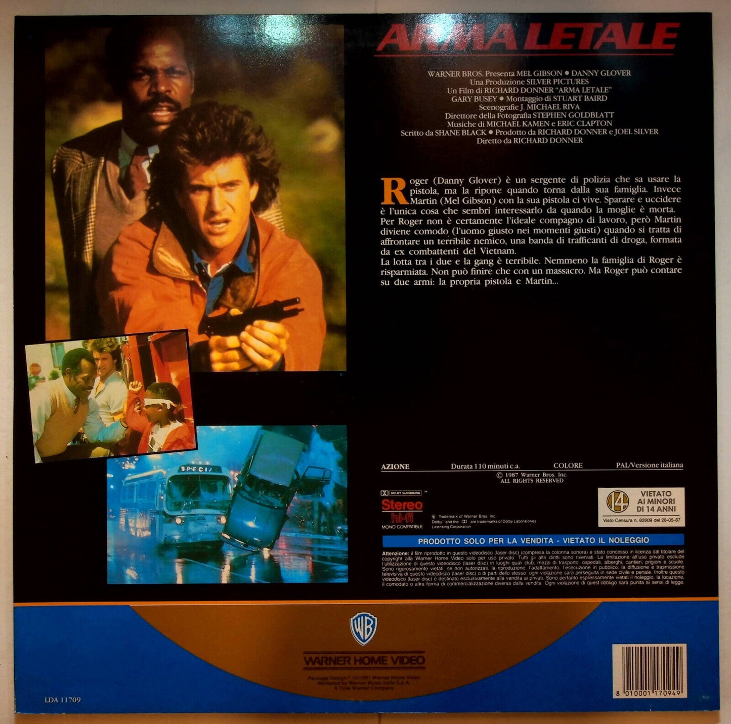 EBOND Arma Letale - Laser Disc Pal