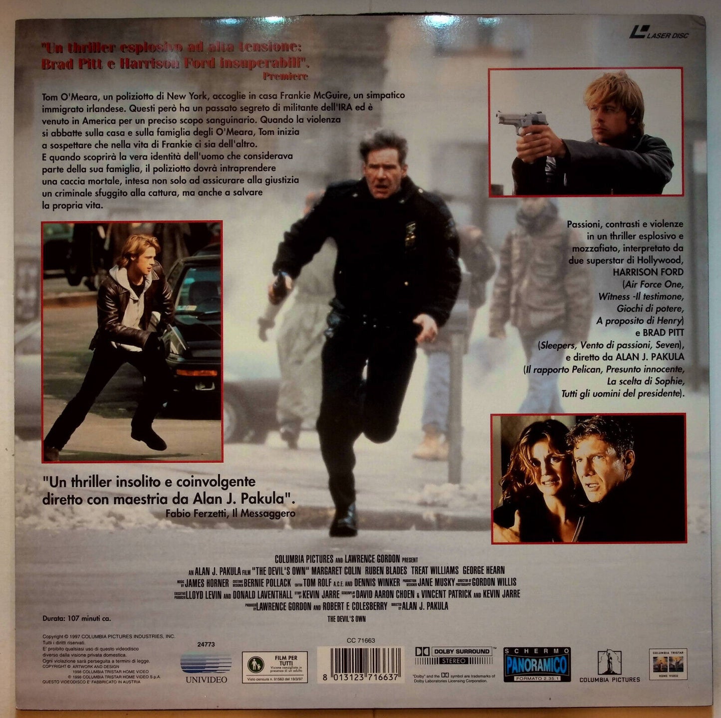 EBOND L'ombra Del Diavolo - Laser Disc Pal