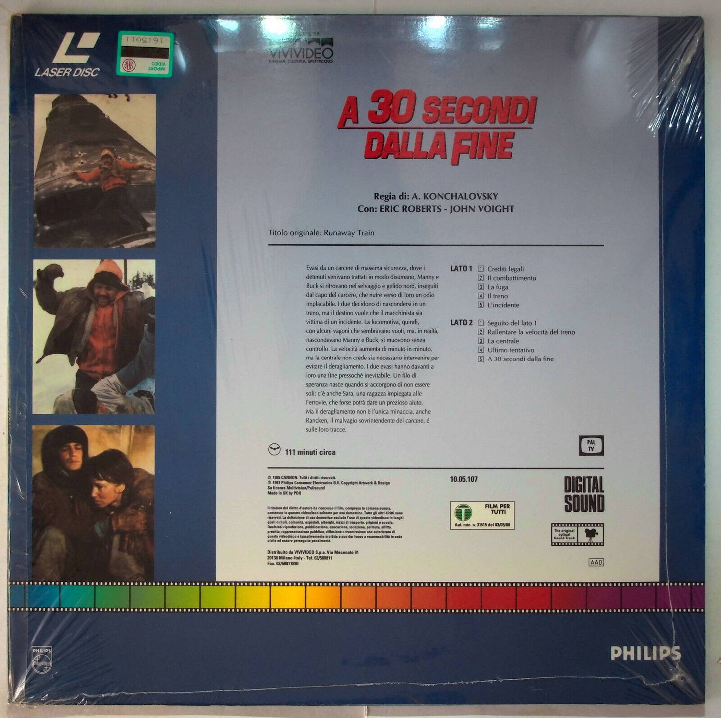 EBOND A 30 Secondi Dalla Fine - Laser Disc Pal