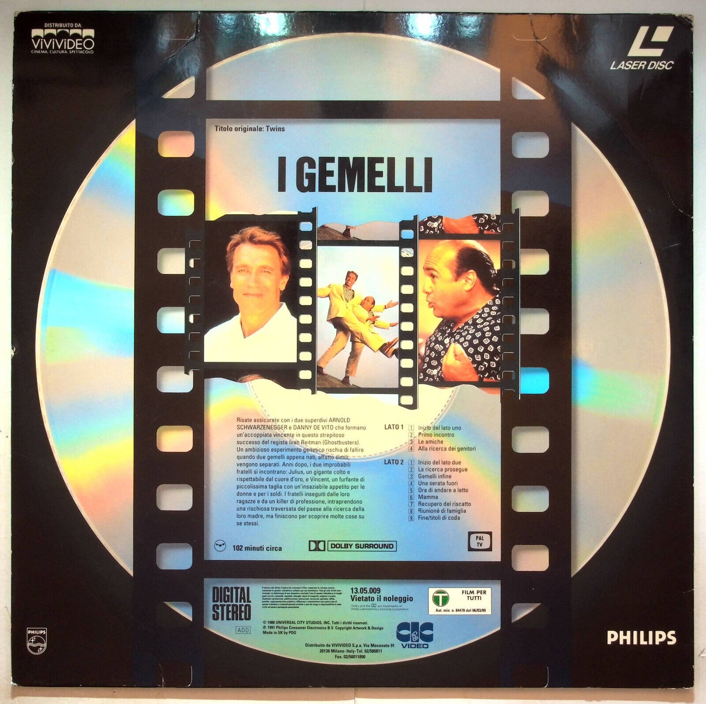 EBOND I Gemelli - Laser Disc Pal