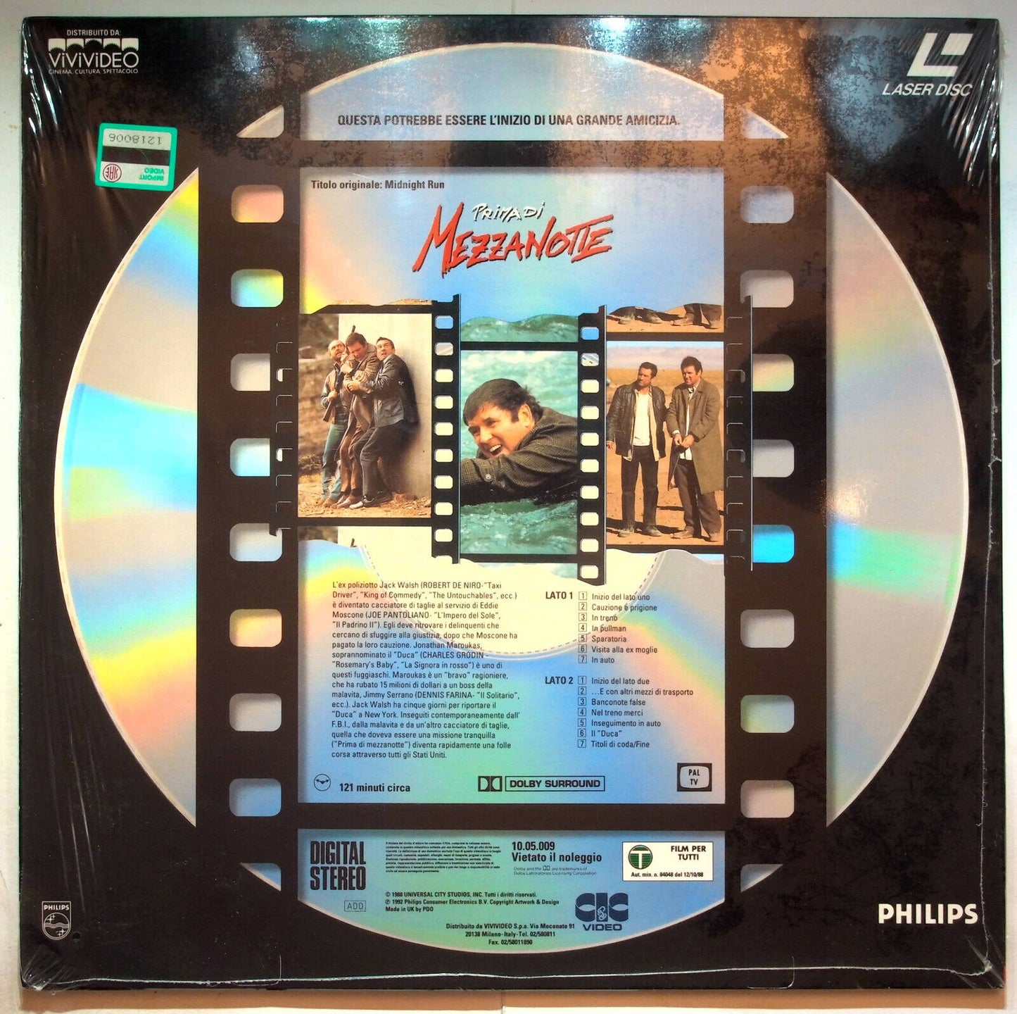 EBOND Prima Di Mezzanotte - Laser Disc Pal