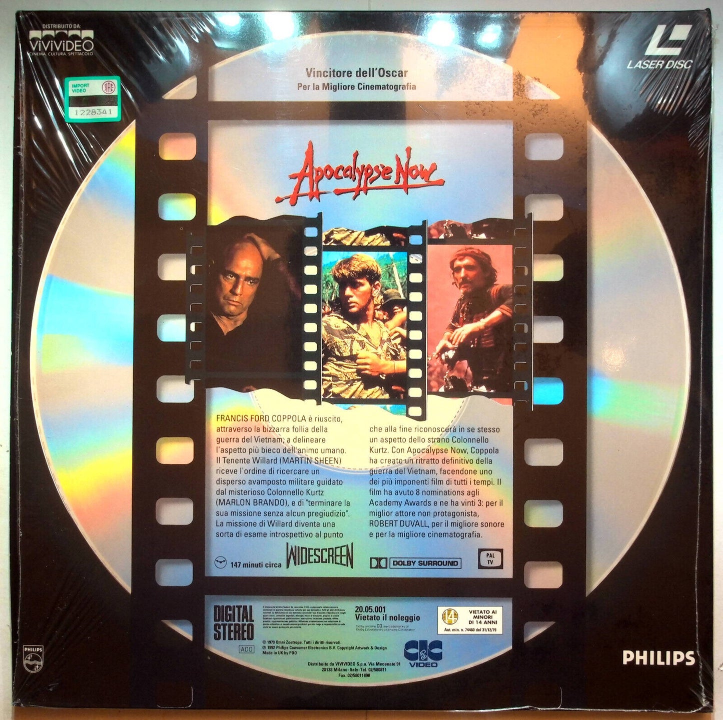 EBOND Apocalypse Now - Laser Disc Pal
