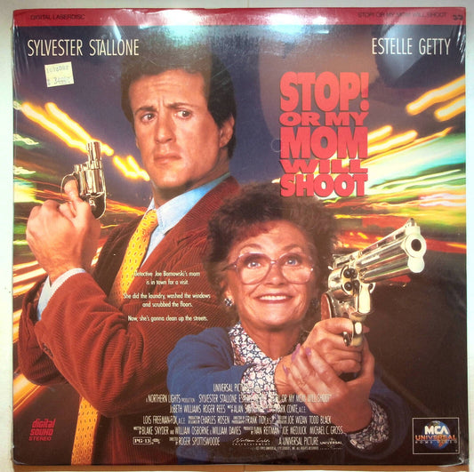 EBOND Stop! Or My Mom Will Shoot - Laser Disc Ntsc