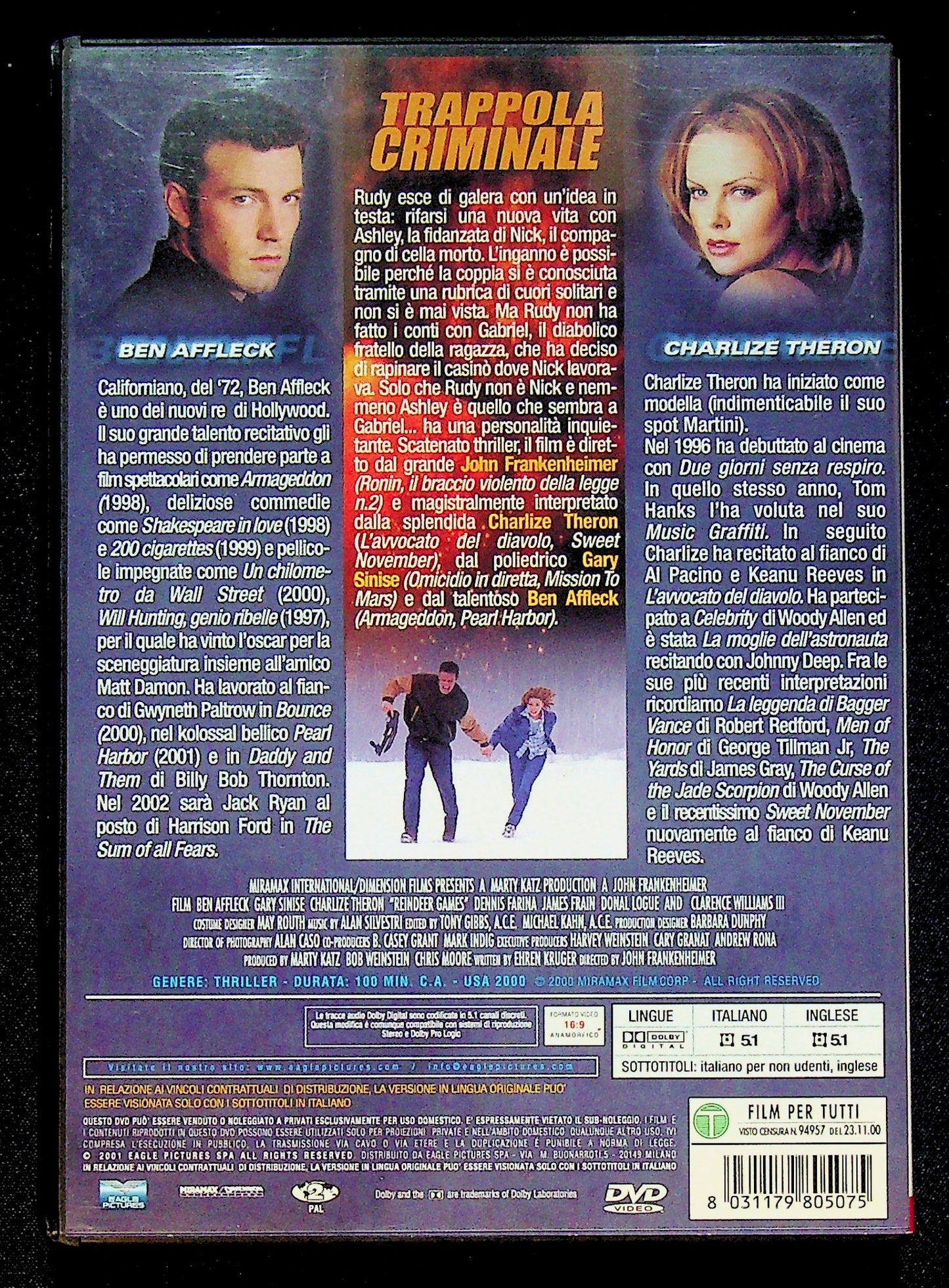 EBOND Trappola Criminale DVD Ex-Noleggio ND017037