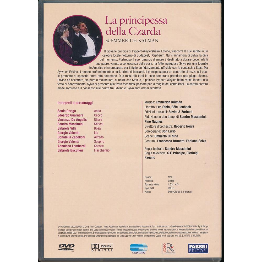 EBOND La Principessa Della Czarda DVD DL000084