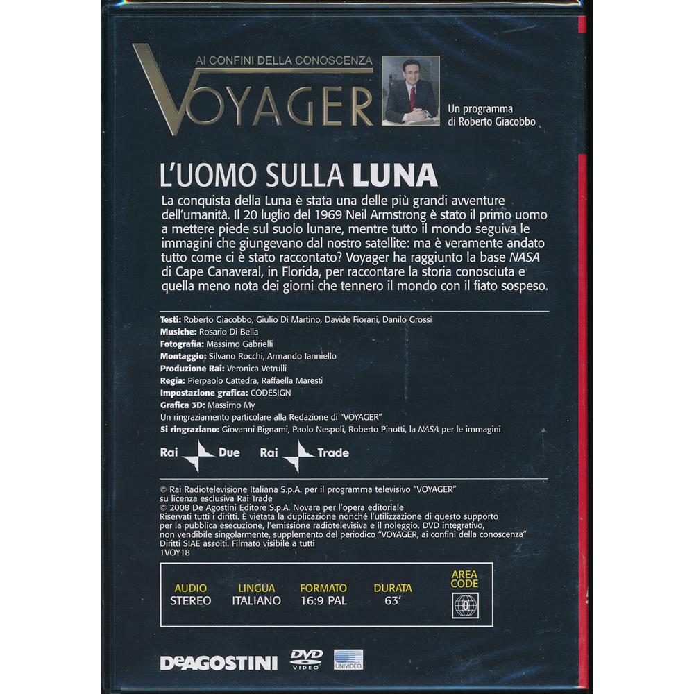 EBOND L'uomo sulla luna - Voyager ai confini della conoscenza n. 18 - DeAgostini DVD D097014