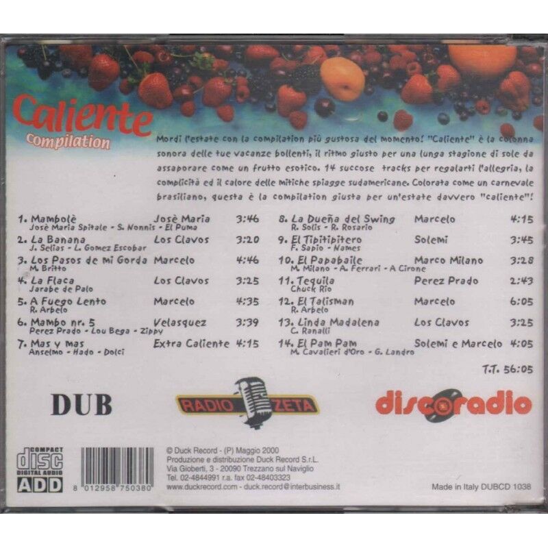 EBOND Various - Caliente Compilation CD CD005044