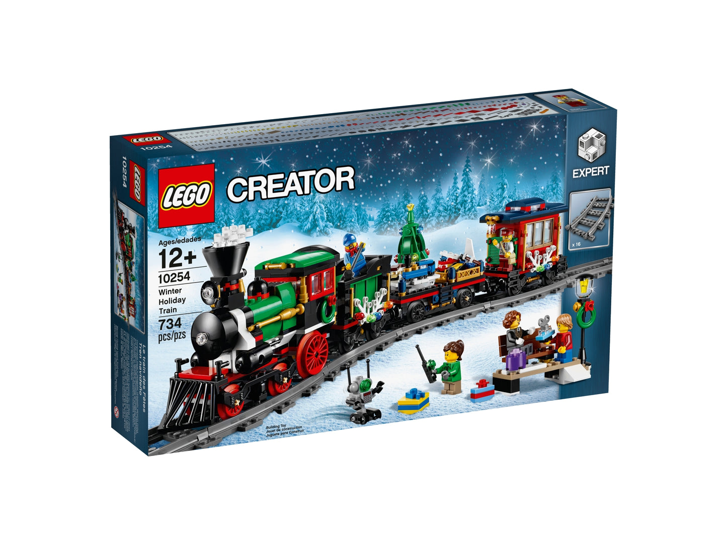 LEGO 10254 CREATOR Treno delle vacanze invernali