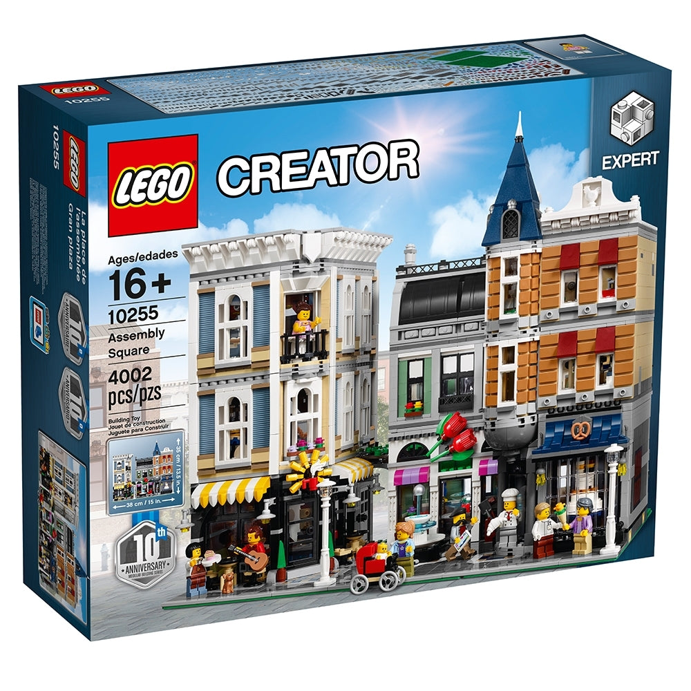 LEGO 10255 CREATOR EXPERT PIAZZA DELL'ASSEMBLEA. CARRYOVER