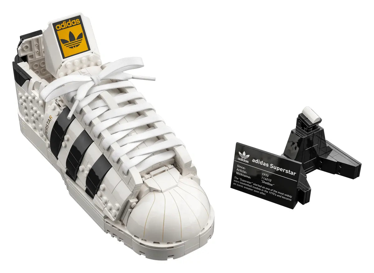 LEGO 10282 CREATOR SCARPA ADIDAS ORIGINALS SUPESTAR