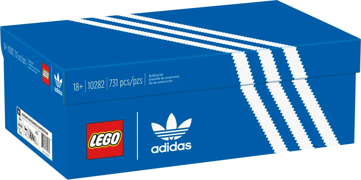 LEGO 10282 CREATOR SCARPA ADIDAS ORIGINALS SUPESTAR