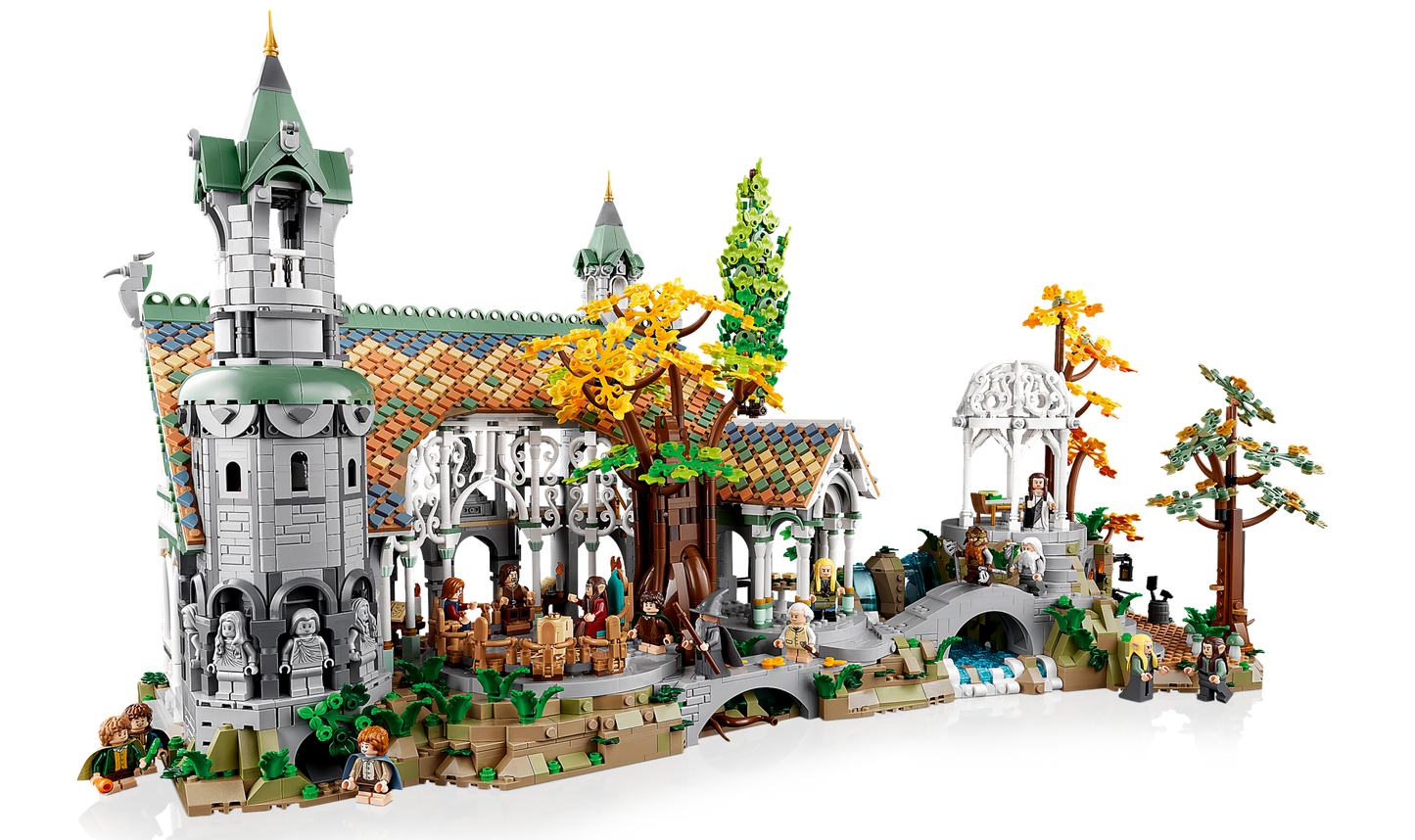 LEGO 10316 IL SIGNORE DEGLI ANELLI: GRAN BURRONE - Lord Of The Rings