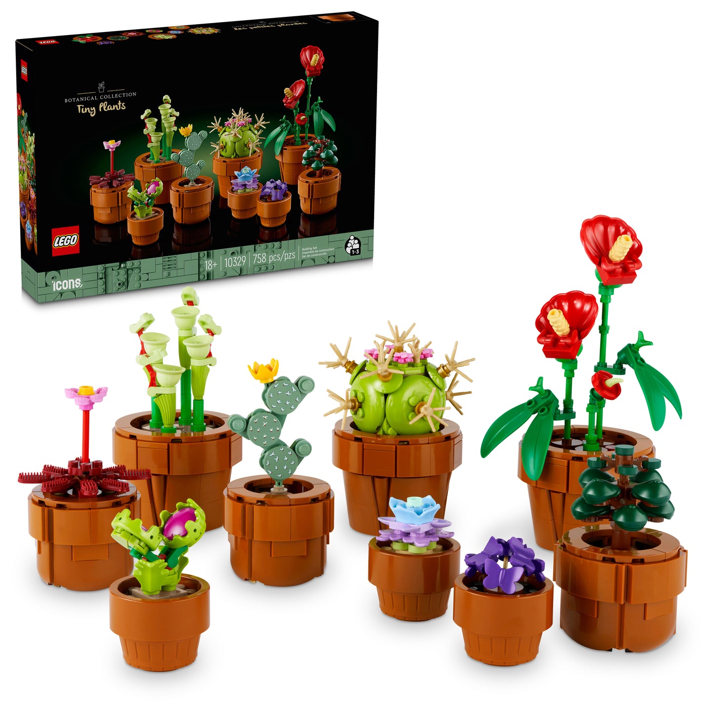 LEGO 10329 Botanicals Piantine