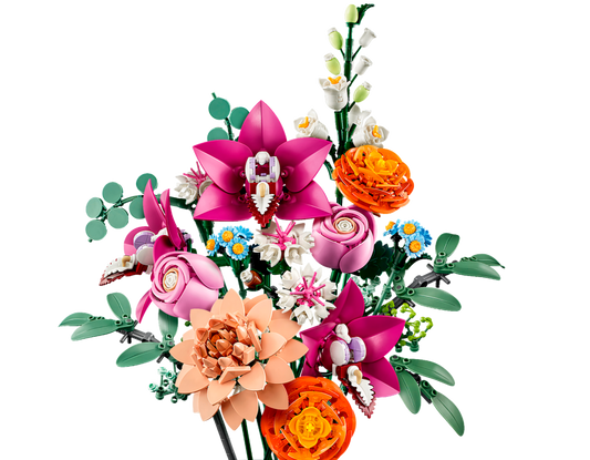 LEGO 10342 Bouquet di fiori rosa