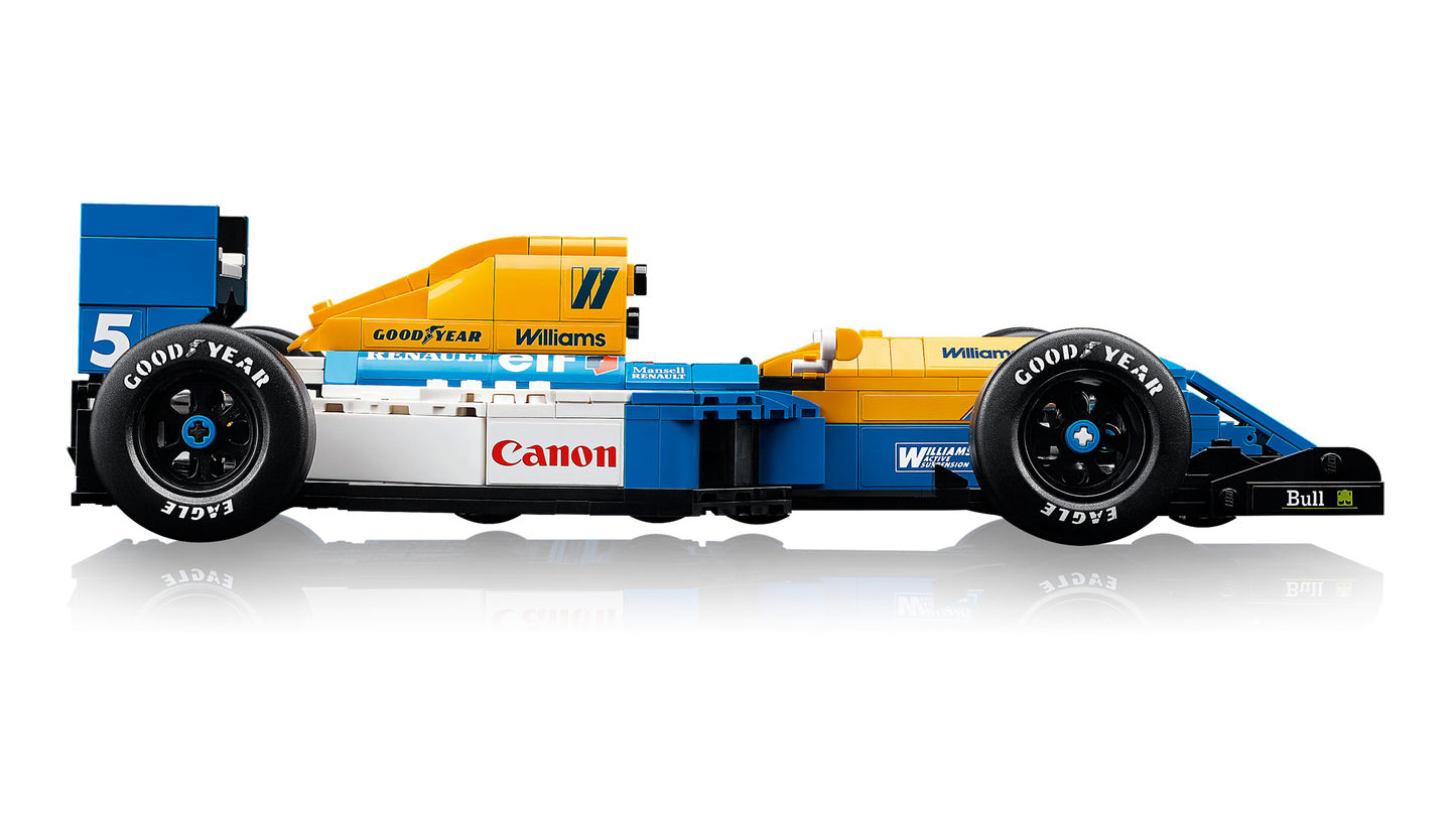 LEGO 10353 ICONS Williams Racing FW14B e Nigel Mansell