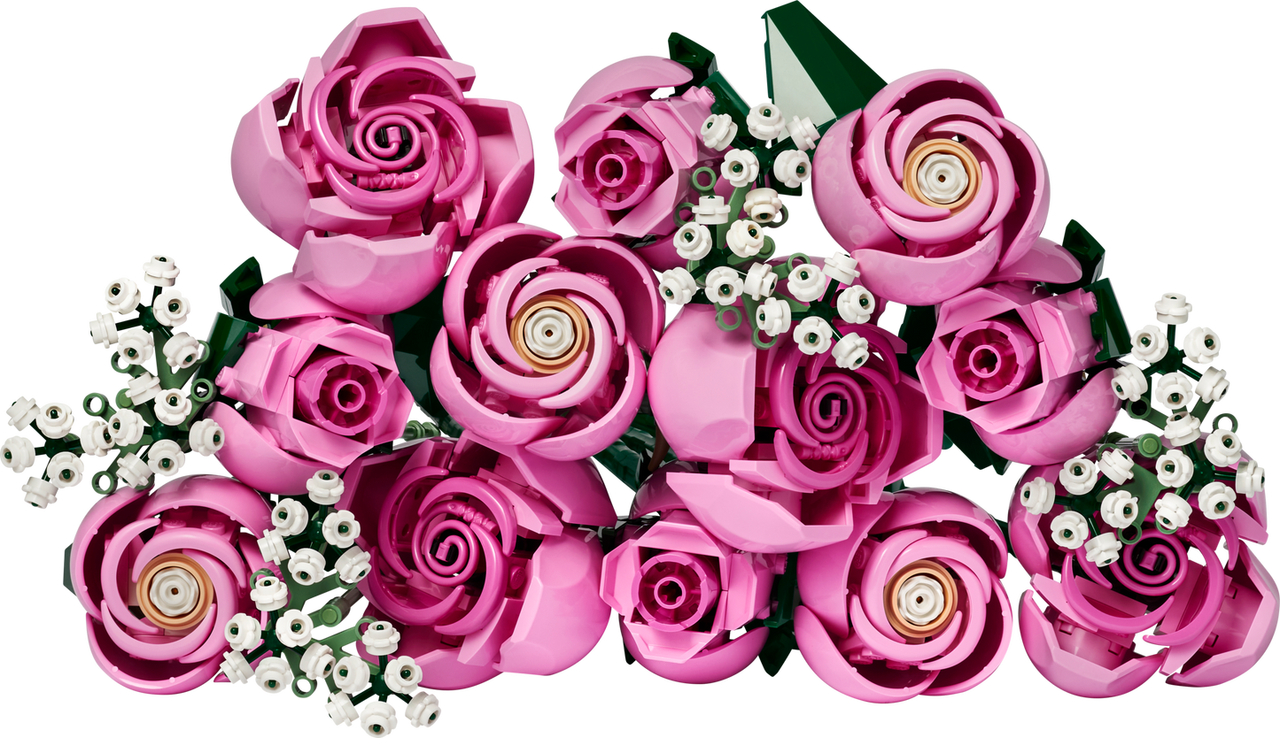 LEGO 10374 Bouquet di rose rosa