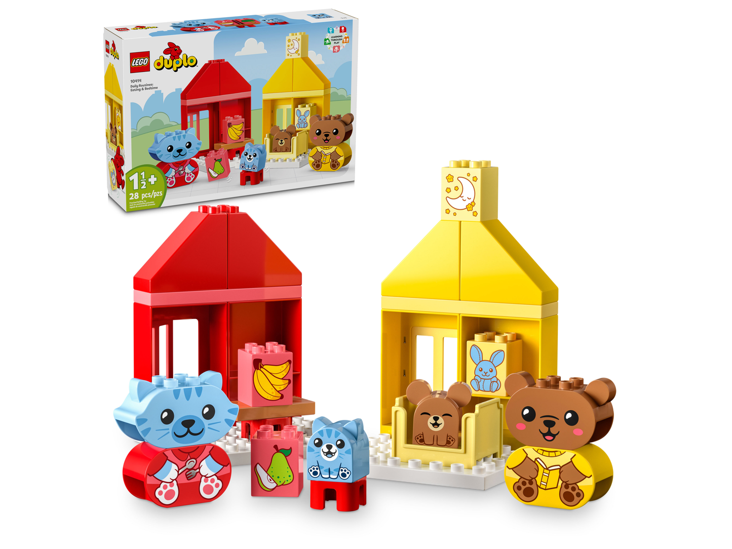 LEGO 10414 Attivita quotidiane: mangiare e andare a letto