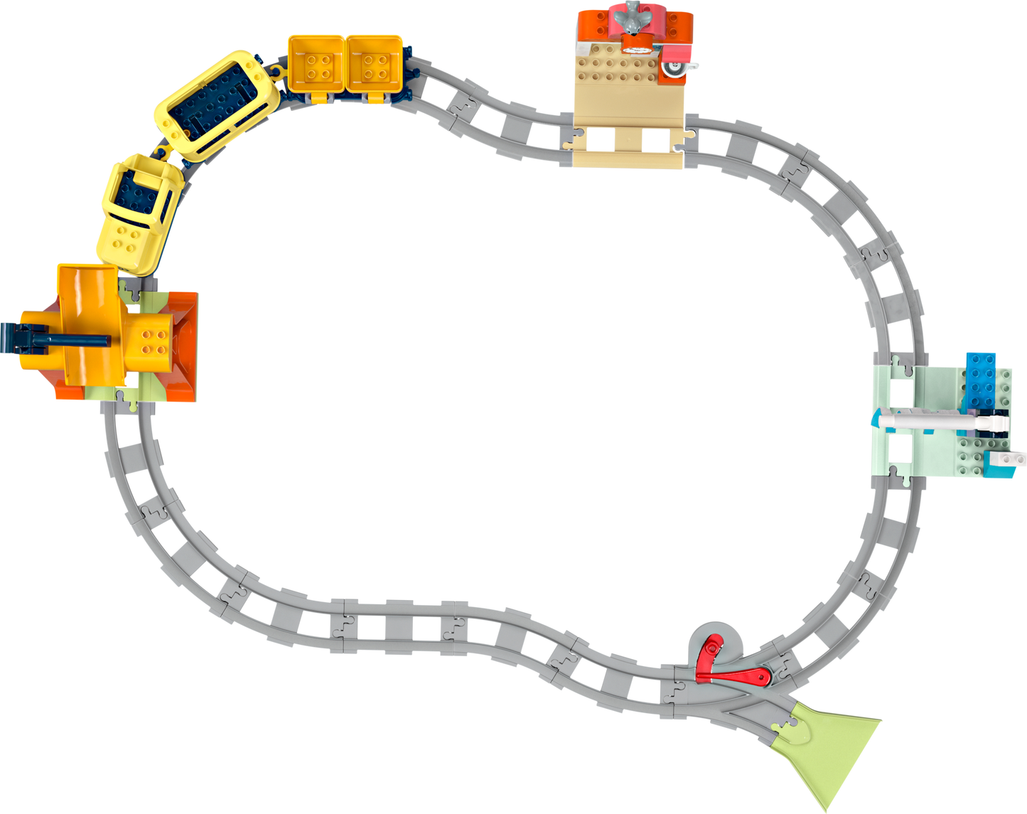 LEGO 10428 Grande treno comunitario interattivo