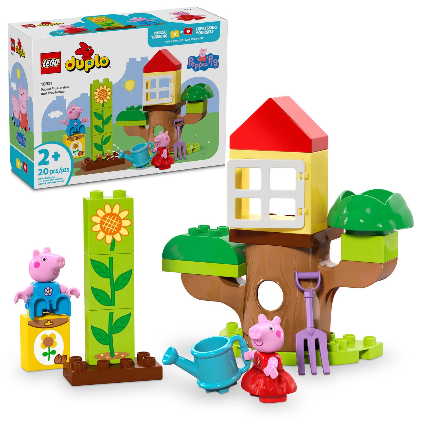 LEGO 10431 Il giardino e la casa sull’albero di Peppa Pig