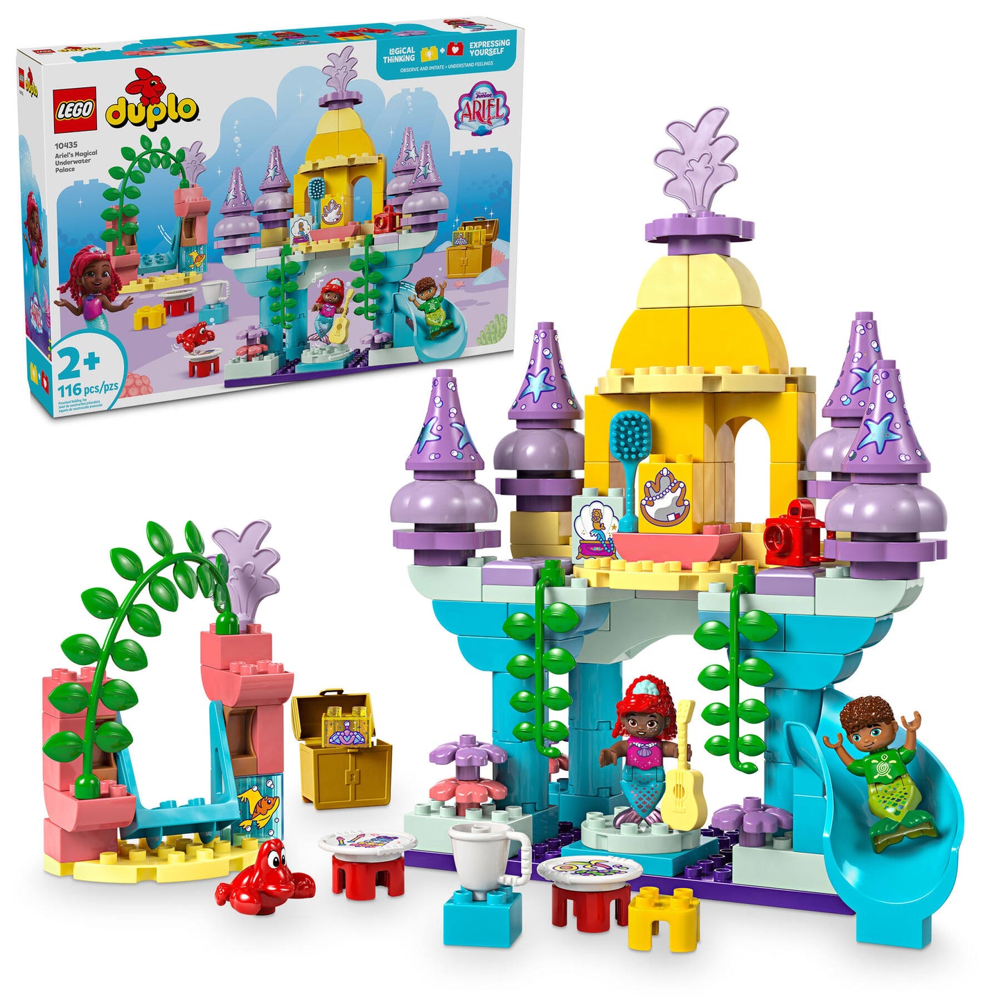 LEGO 10435 Il magico palazzo sottomarino di Ariel