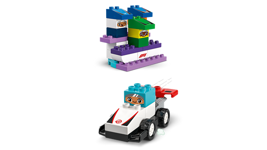LEGO 10445 Auto da corsa e piloti Team F1®