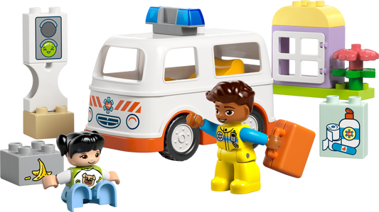 LEGO 10447 Ambulanza e autista