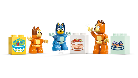 LEGO 10459 Casa della Famiglia di Bluey con gioco di memoria