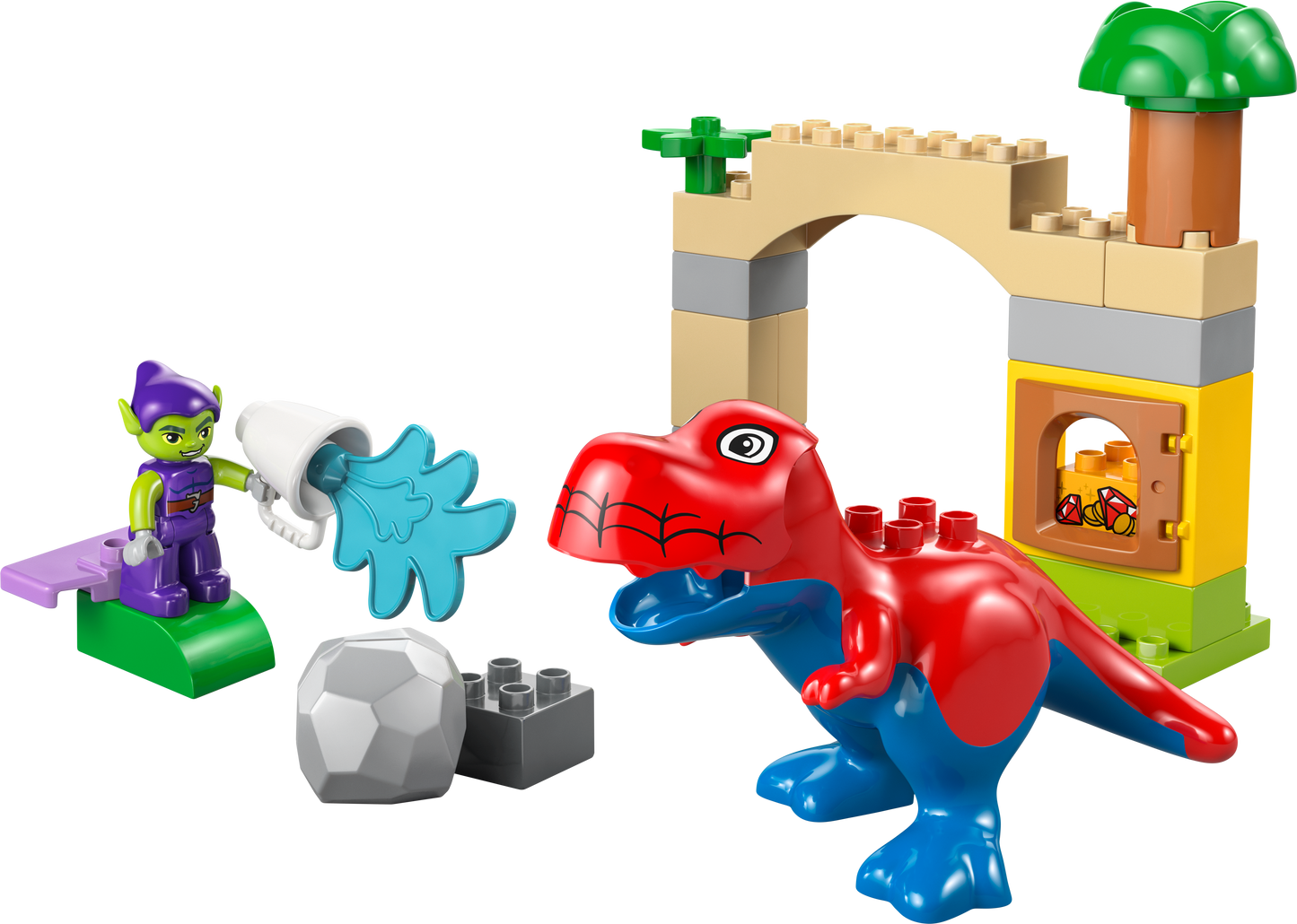 LEGO 10463 Dinosauro Spidey-Rex vs. Goblin