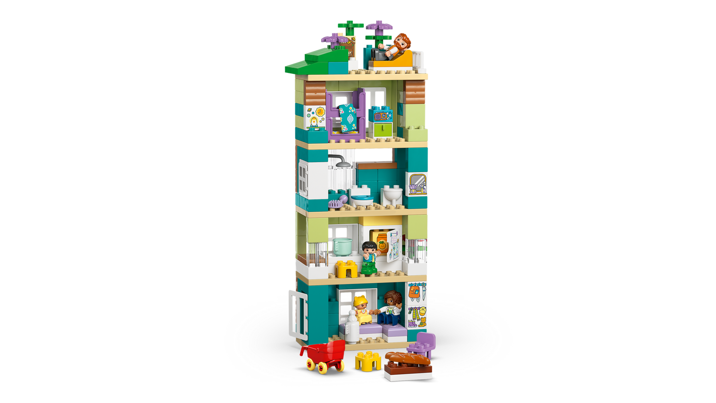 LEGO 10470 Casa familiare moderna 3 in 1 con personaggi