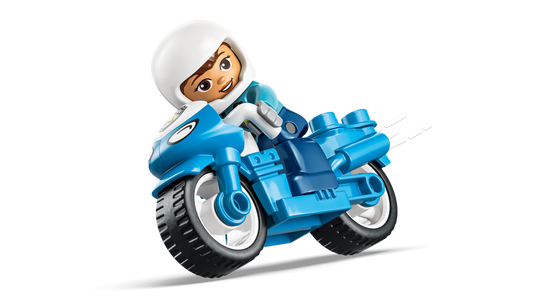 LEGO 10471 Motocicletta blu della Polizia