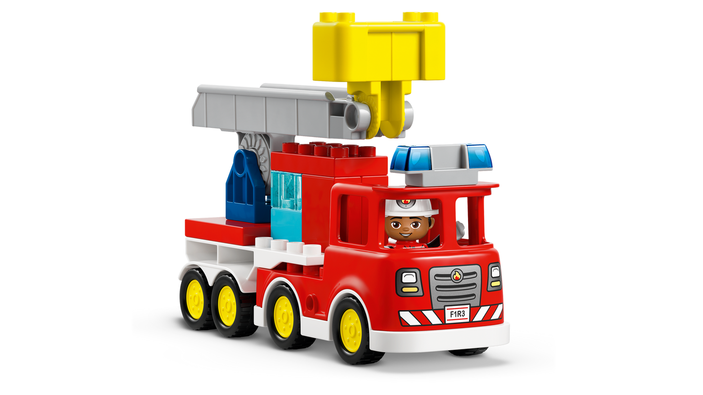 LEGO 10473 Autopompa con manichetta e pompiere