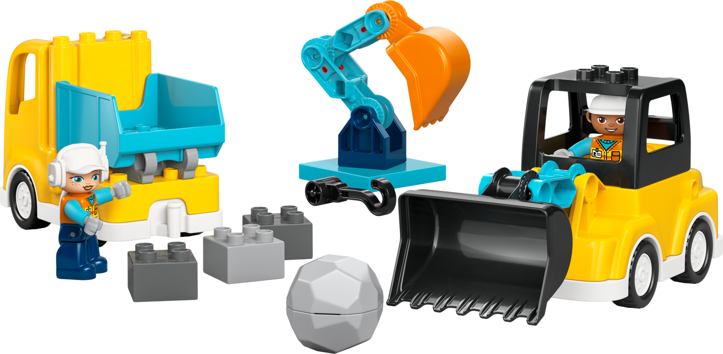 LEGO 10475 Veicoli da cantiere 3 in 1