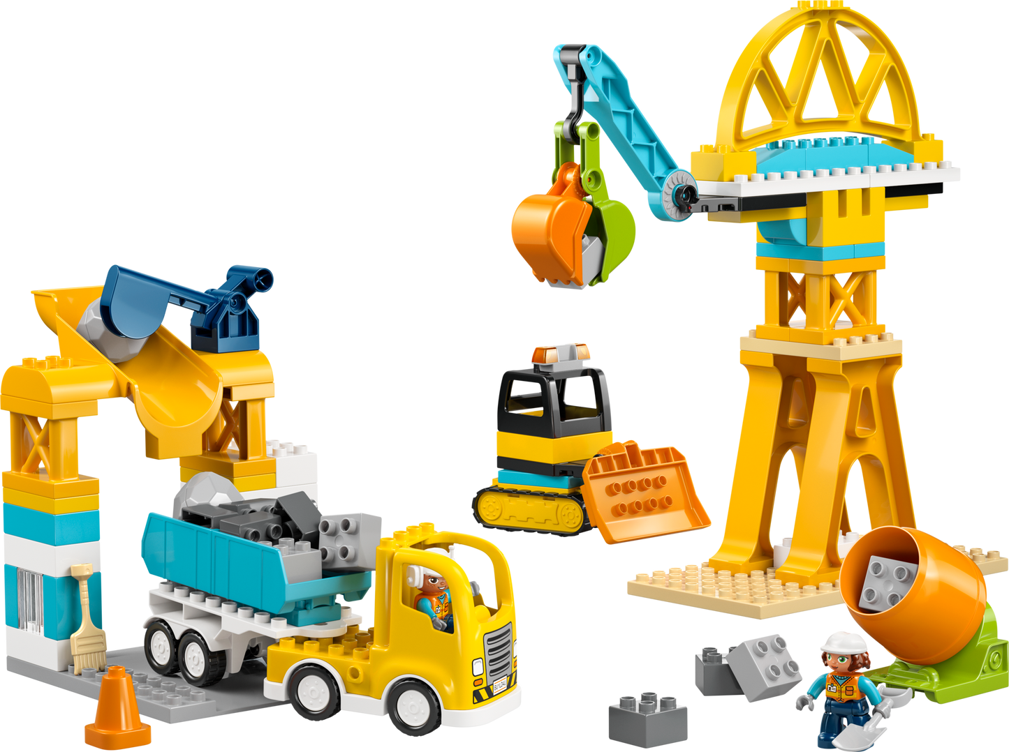 LEGO 10476 Cantiere e veicoli 3 in 1
